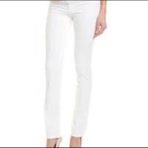 J Brand Mama J White Skinny Maternity Jeans 27
